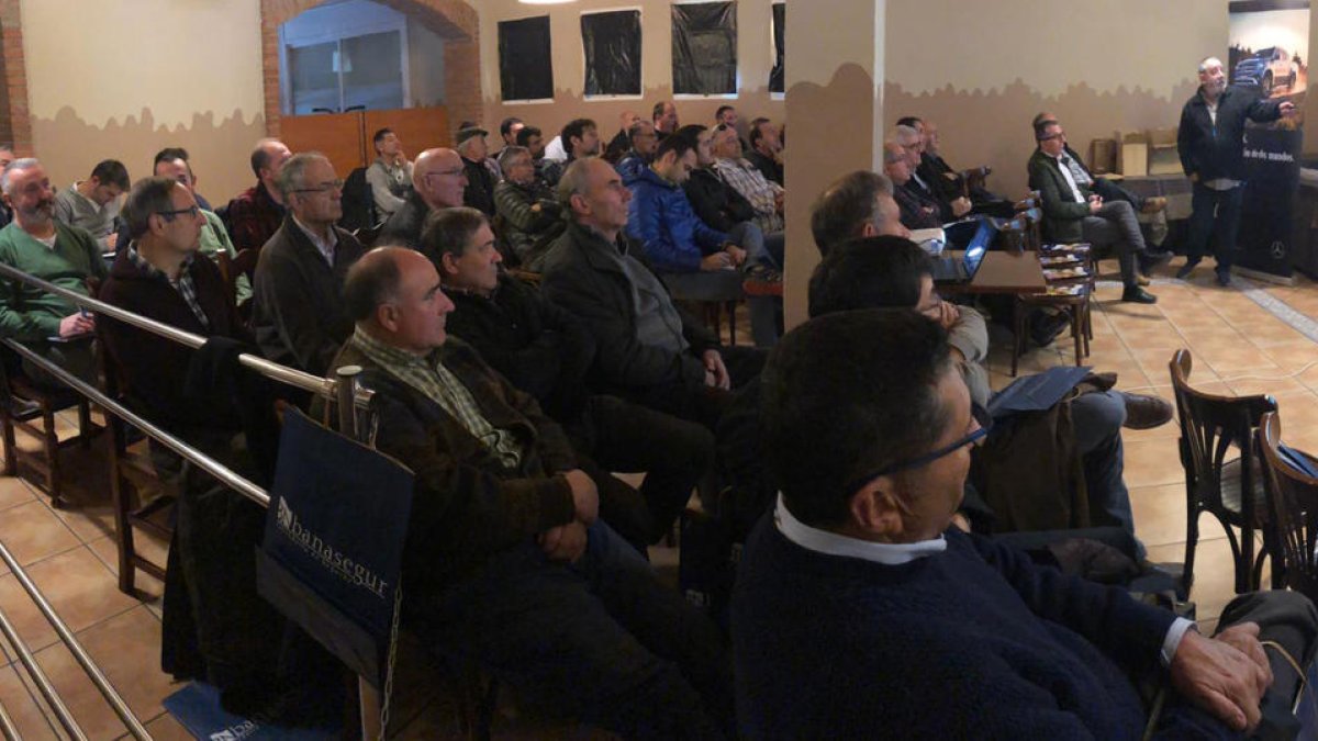 Un momento de la jornada en Vilanova de l’Aguda.