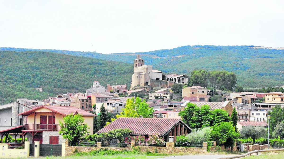 Imatge d’arxiu d’una vista d’Àger.