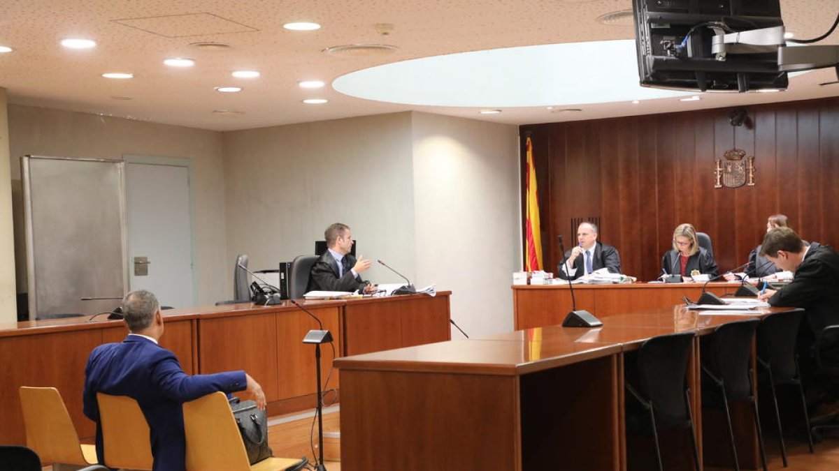 L’acusat, ara absolt, al judici el setembre passat.