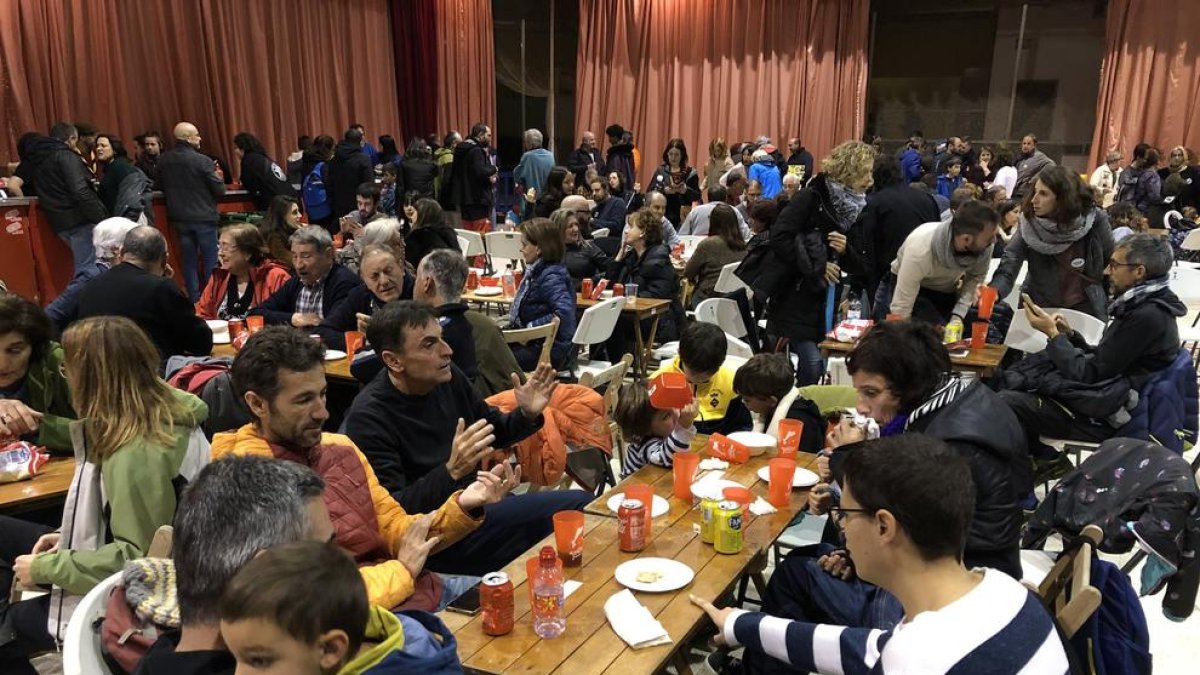 Assistents al concert solidari per les víctimes del temporal.