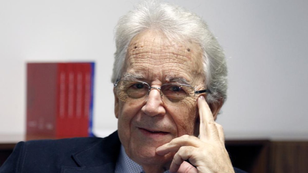 Imatge d’arxiu de l’historiador Santos Juliá.