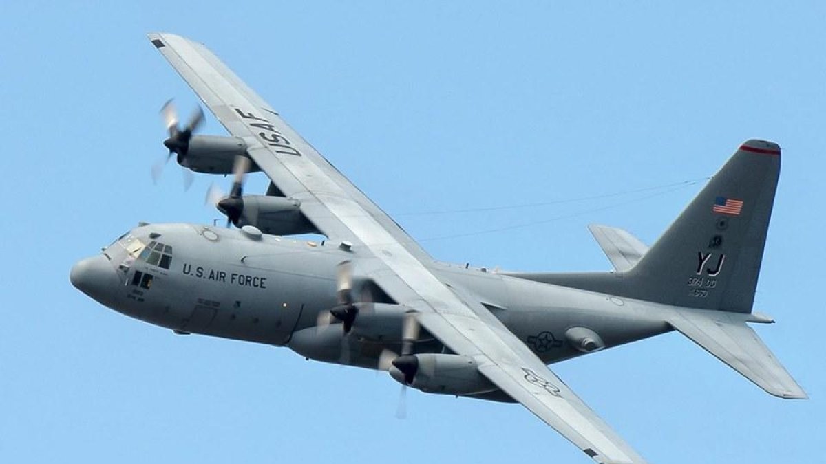 Imatge d’arxiu d’un Lockheed Hercules C-130 com el que podrà veure’s a Alguaire.