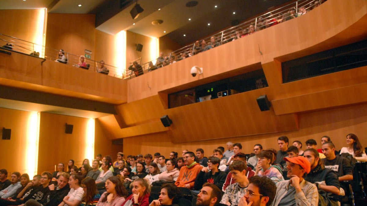 La pel·lícula es va projectar al CaixaForum Lleida ahir al matí.