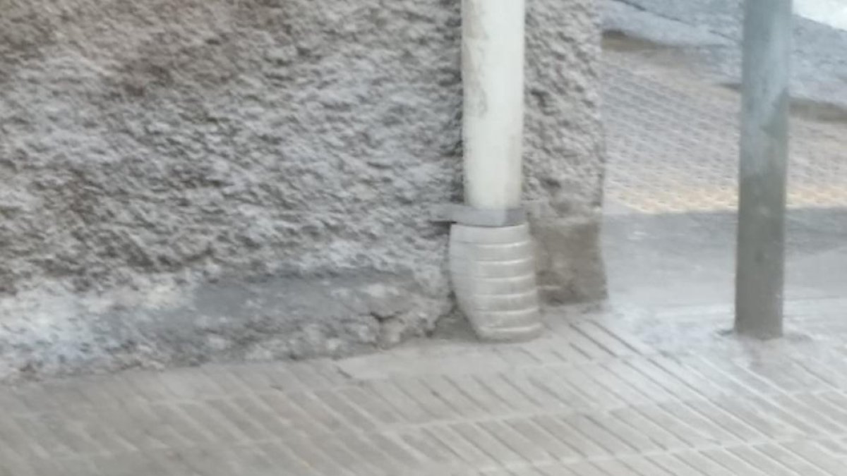 Una de les rates al carrer Pere de Sant Climent.