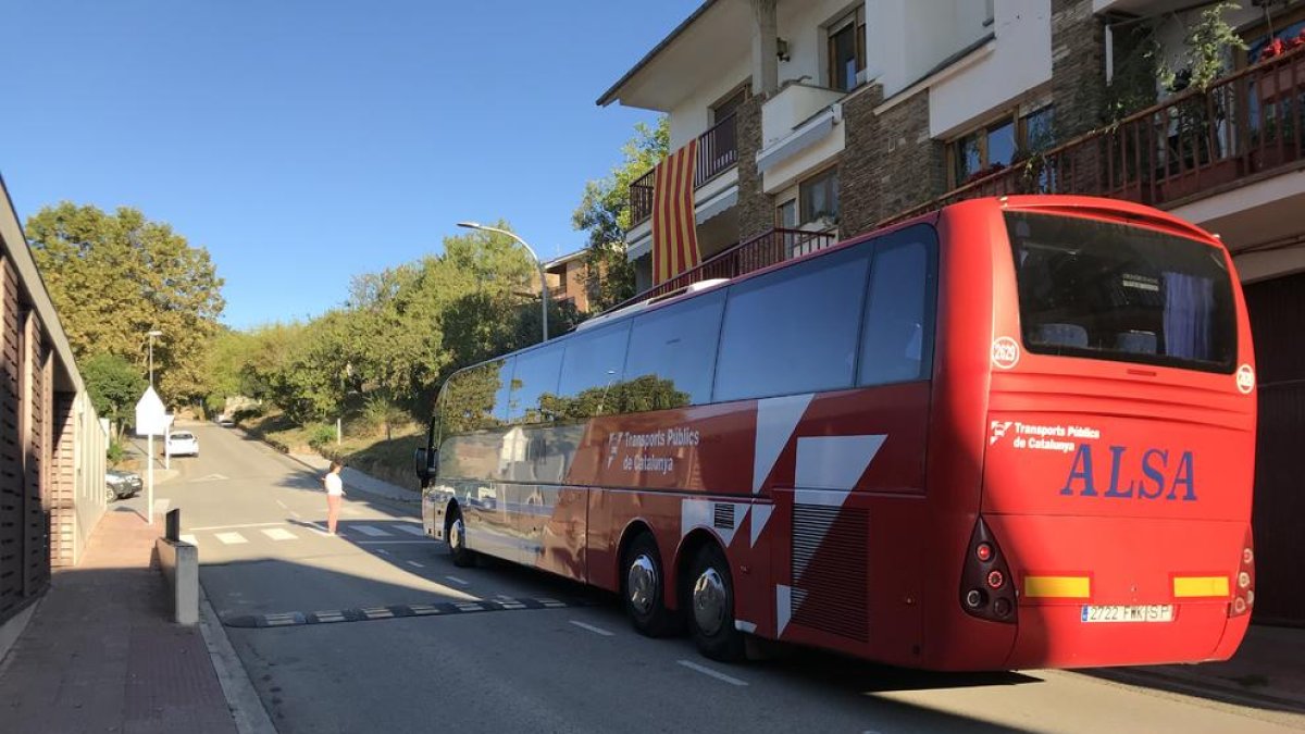 El bus interurbà ja ha posat en marxa la iniciativa.