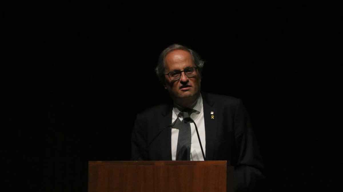 El expresidente de la Generalitat Quim Torra.