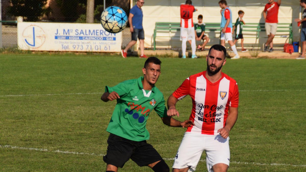 El Bell-lloc fue el rival del Miralcamp en su segundo amistoso.