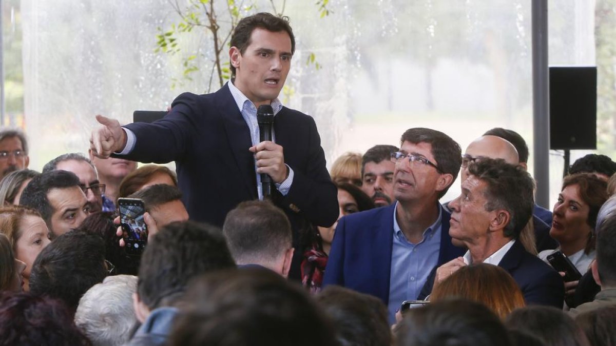 El líder de Ciudadanos, Albert Rivera.