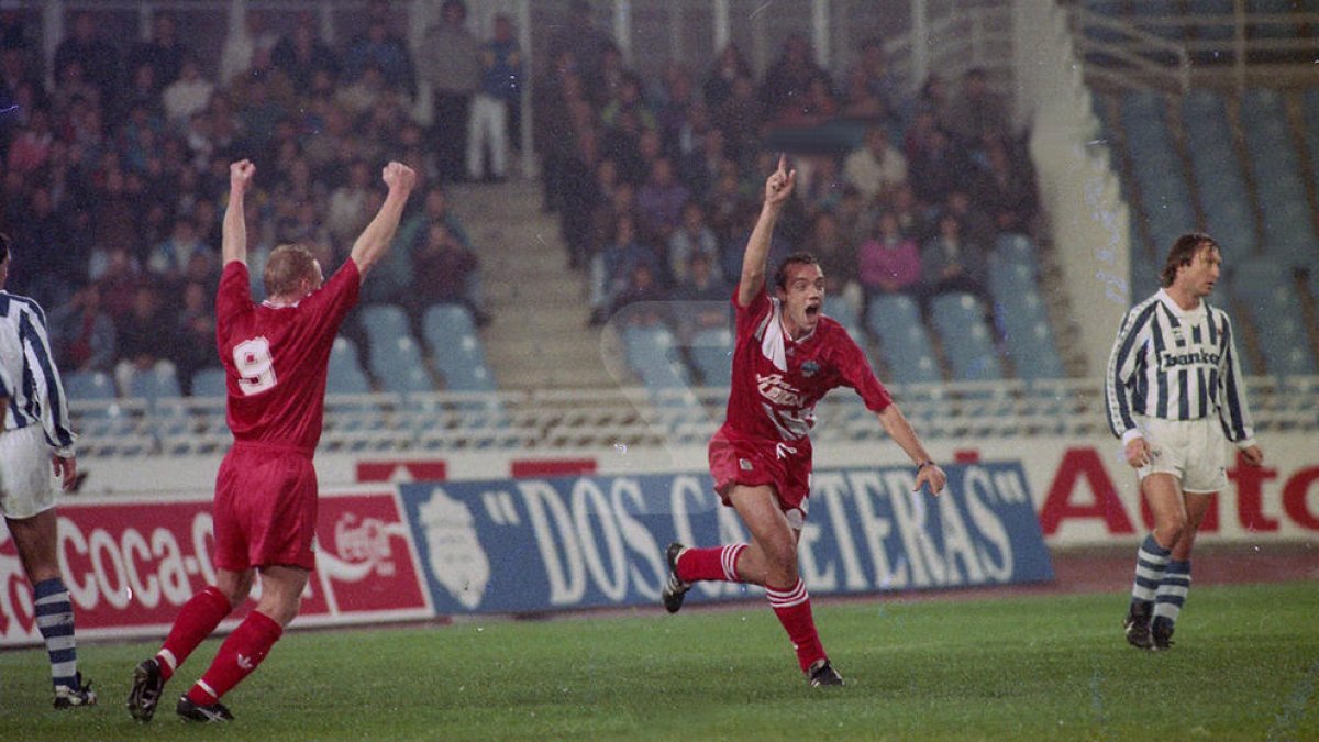 Txema Alonso, durant el seu passat com a jugador de la UE Lleida