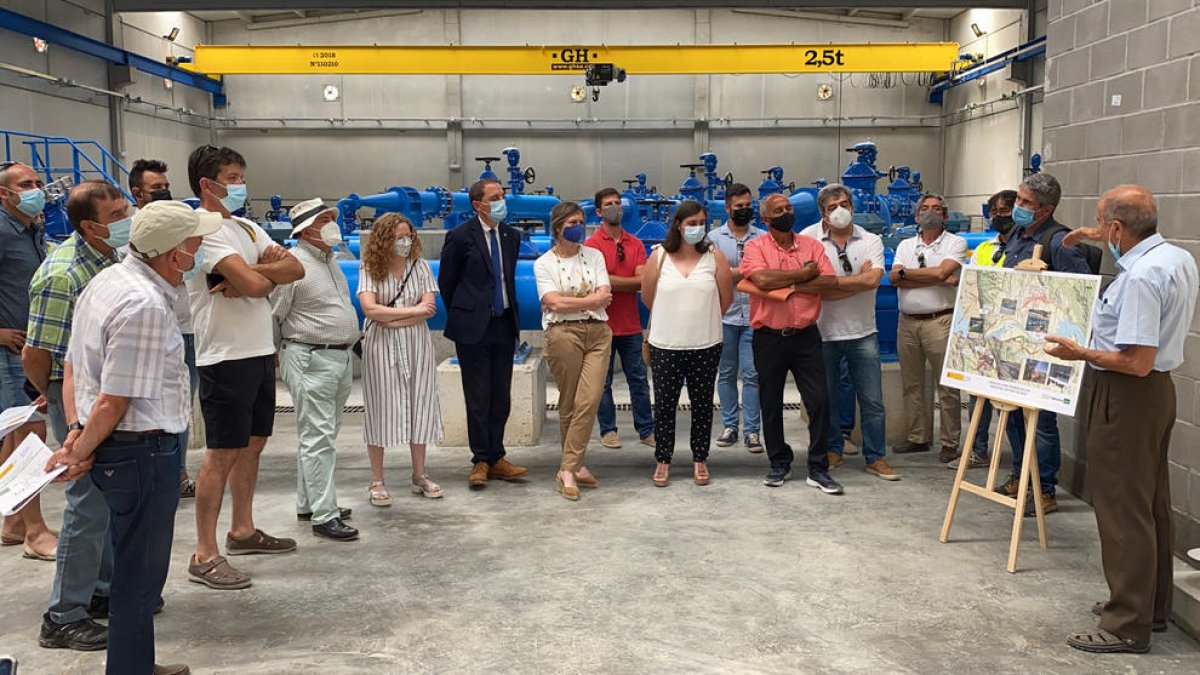 La CHE quiere analizar las compensaciones pendientes por la construcción de Rialb con criterios actuales