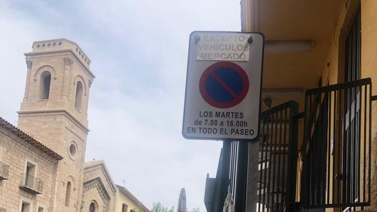 Las señales que se están instalando en la actualidad.