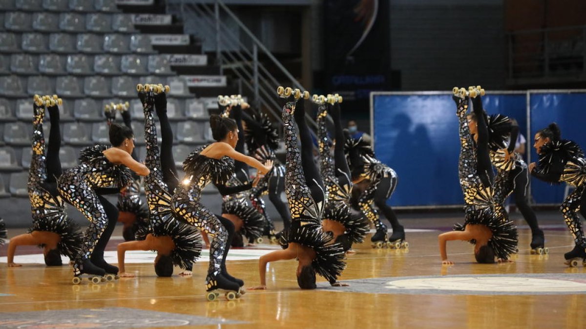El Barris Nord acogió el Europeo de patinaje artístico.