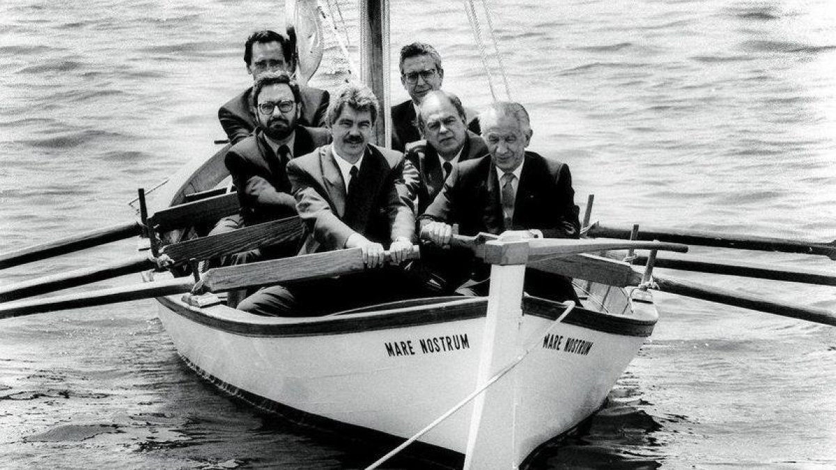 Juan Antonio Samaranch haciendo oficial el sueño.