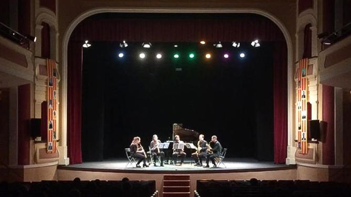 ‘Bellpuig Ressona’ con melodías de saxofones