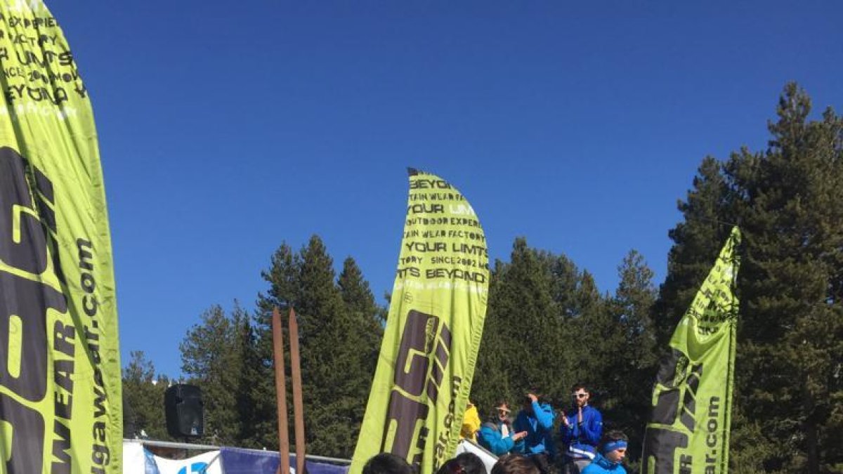 En la imagen, el podio absoluto masculino, dominado por el CEFUC y el Bellver.