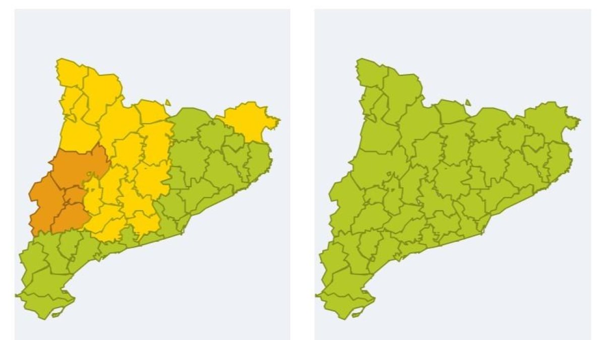 Protecció Civil alerta de temperatures extremes els propers tres dies al Pla de Lleida i demana 
extremar les precaucions