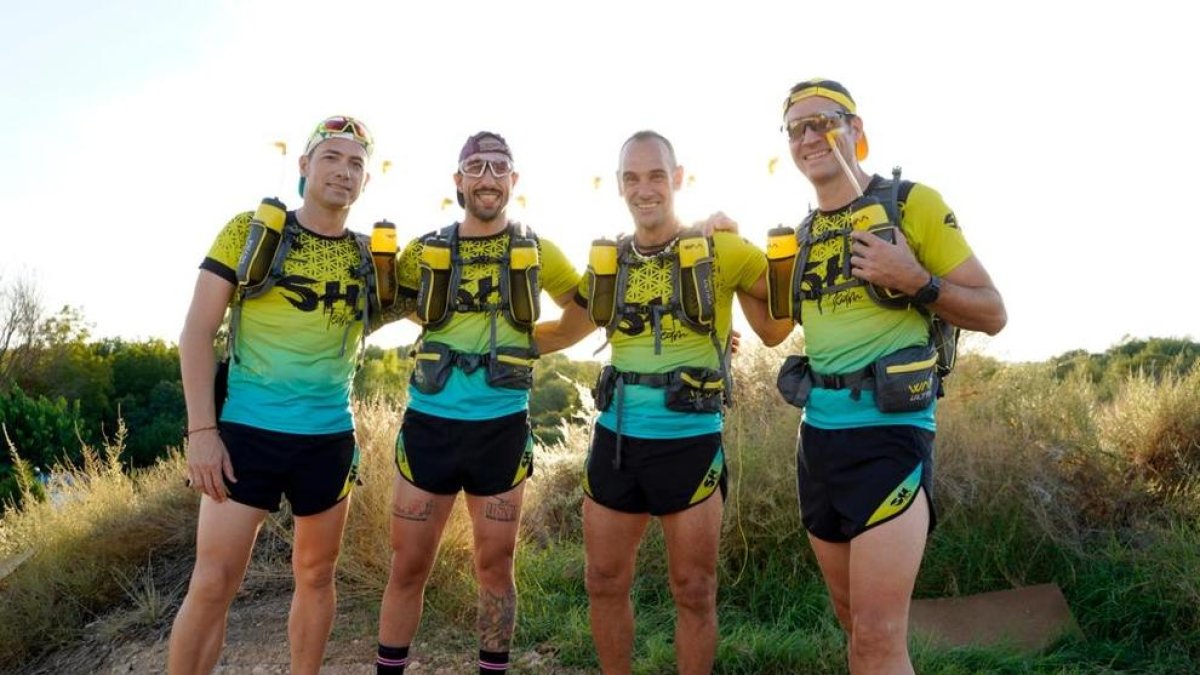 De izquierda a derecha Sergi Vélez, Toni Marín, Kike Borrás y Joel Roger.