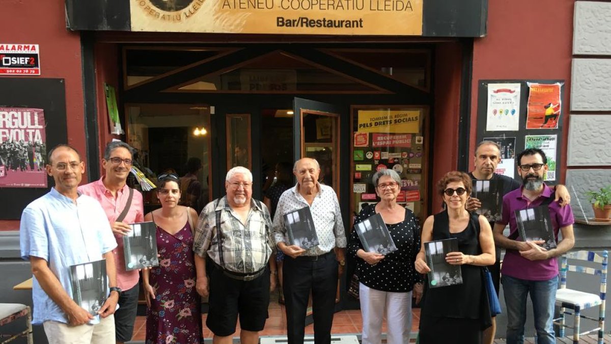 El Ateneu Cooperatiu La Baula de Lleida acogió ayer la presentación de la publicación.