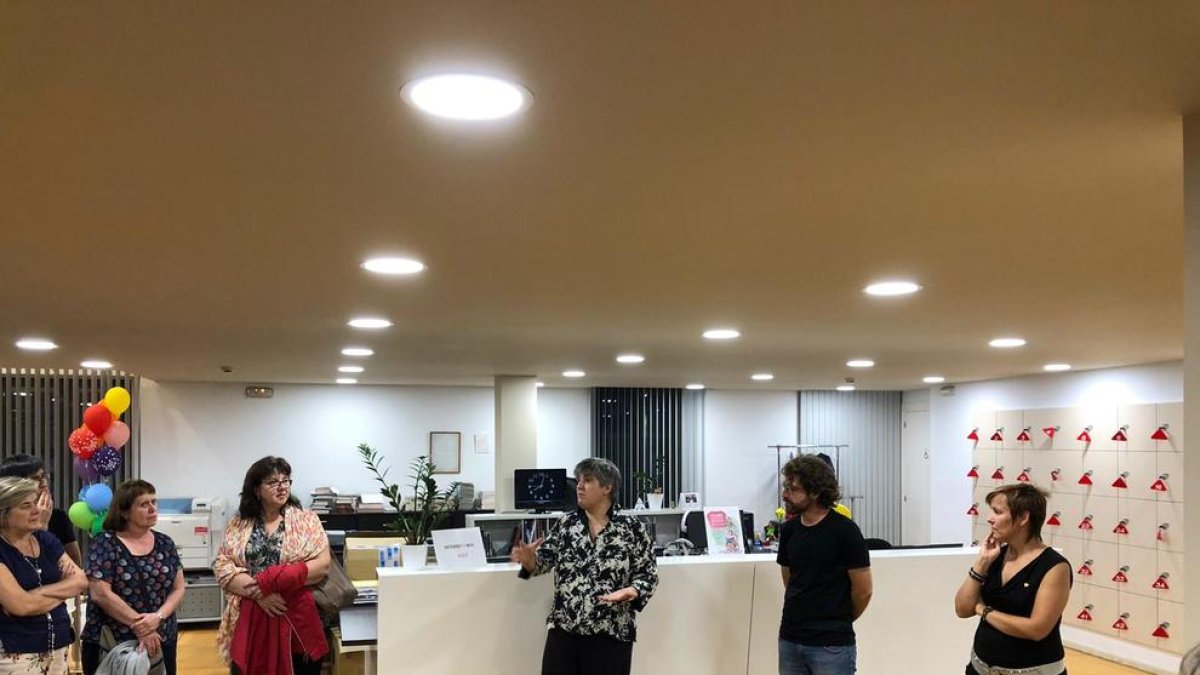 Teresa Pàmies, protagonista a la biblioteca Margarida de Montferrat