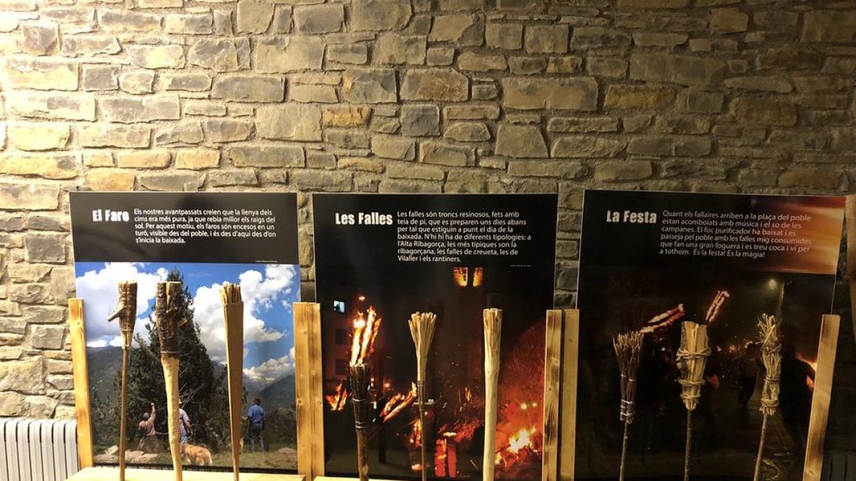 L’exposició que recull tots els tipus de falles de la Ribagorça.