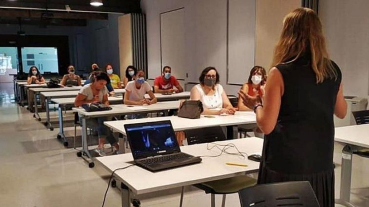 Imagen de una acción de inserción laboral del ente comarcal.