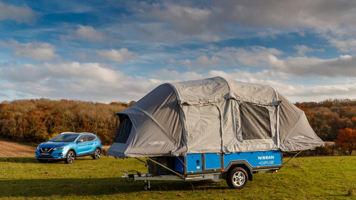 El prototip  Camper Van Nissan reutilitza bateries