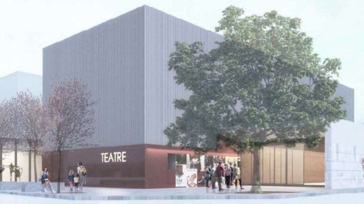 Pla alçat que mostra la platea de seients que es podran regular en altura.