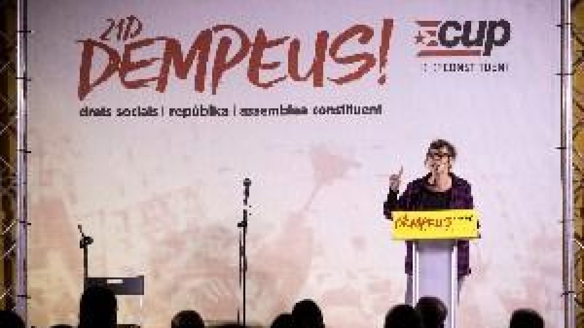 La CUP concurrirá por primera vez a unas elecciones generales