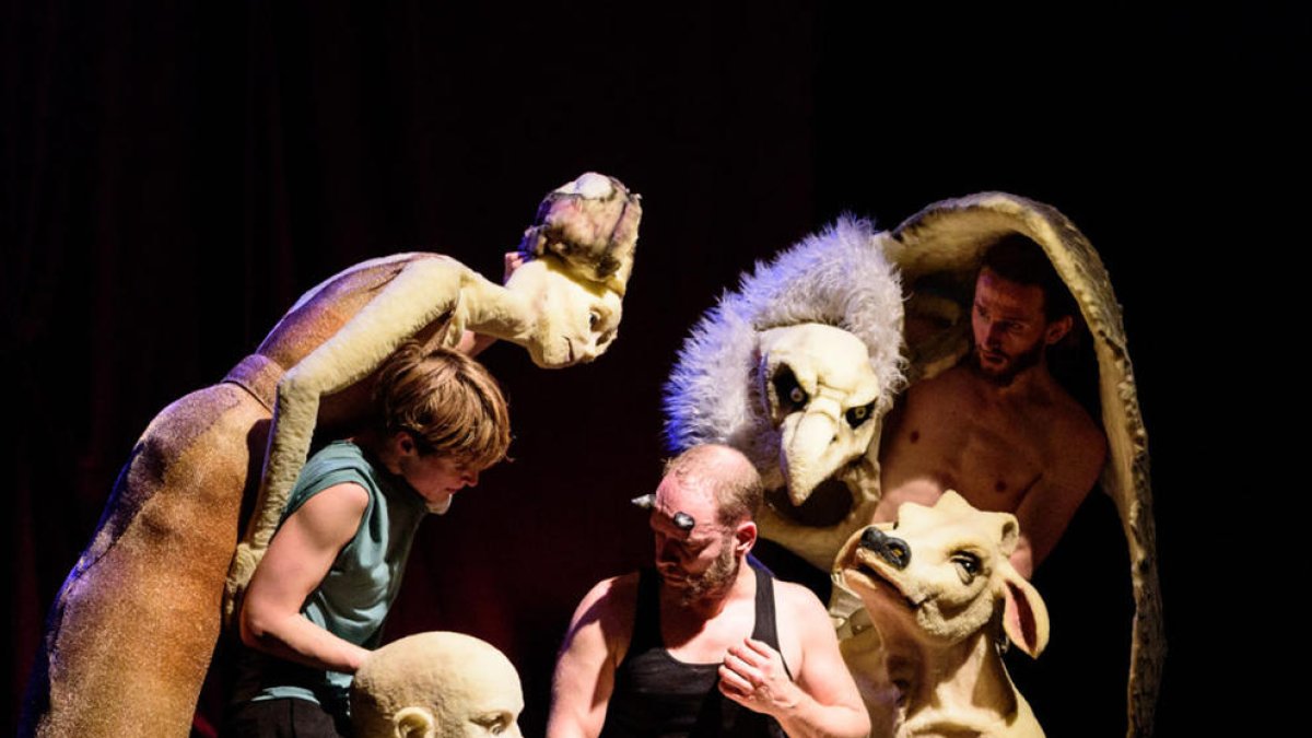 Imatge de l’espectacle ‘Monsters’, de la companyia holandesa DudaPaiva Company.