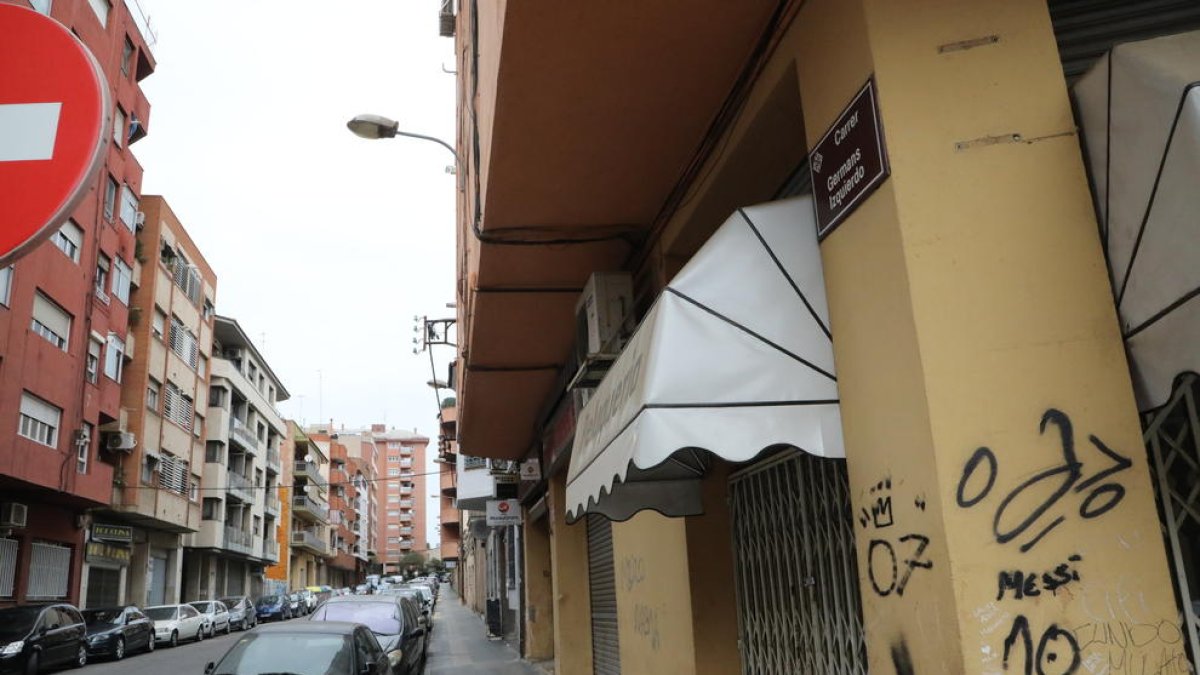 La detenció va tenir lloc al carrer Germans Izquierdo.