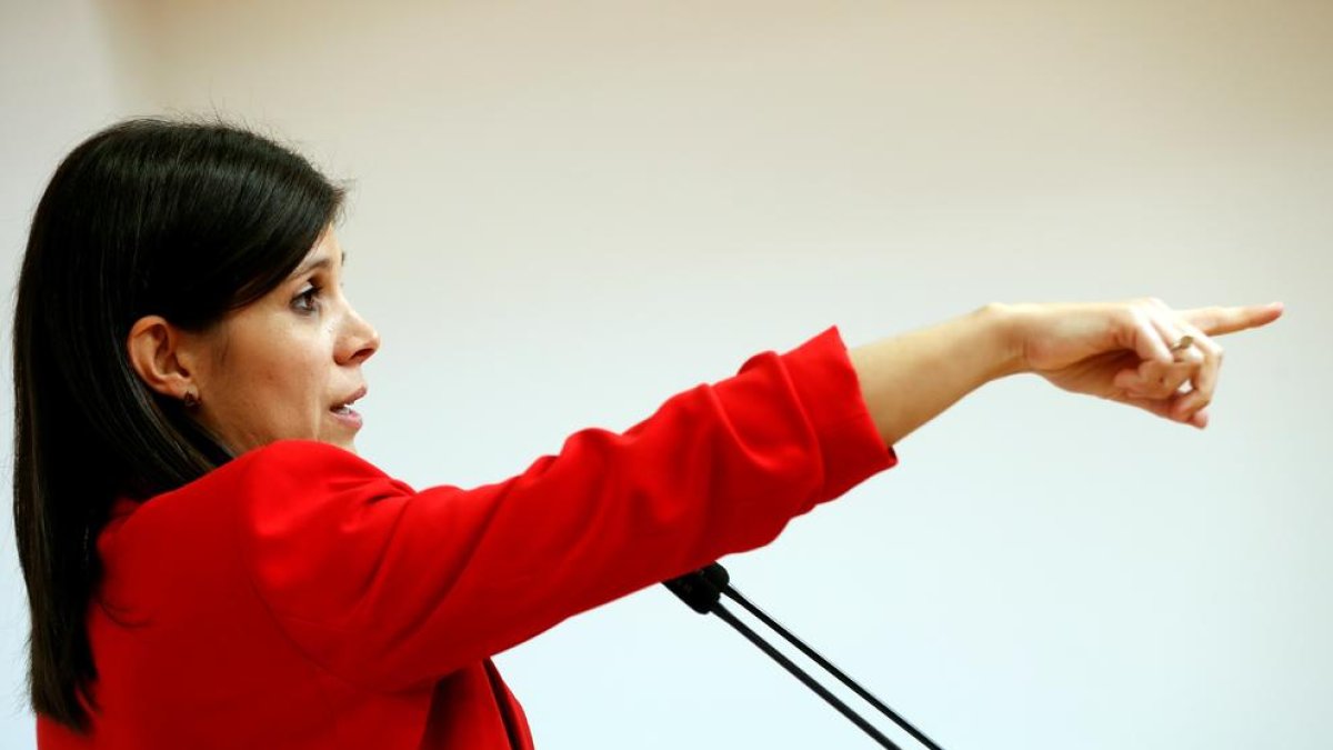 La portavoz de ERC, Marta Vilalta.