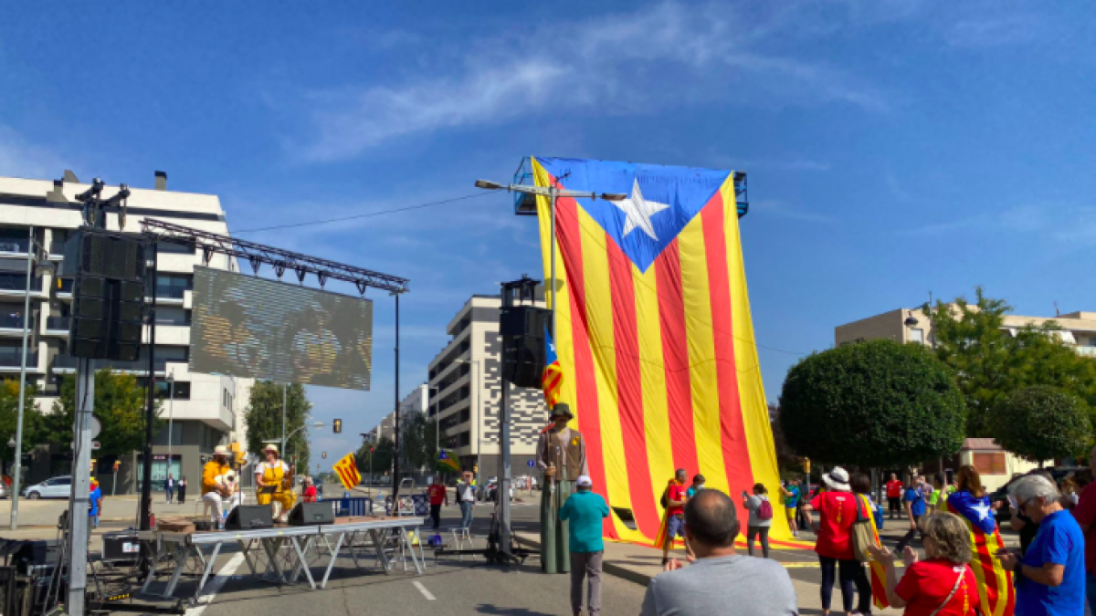 La Marxa de Ponent arriba al seu punt final amb més de 300 persones