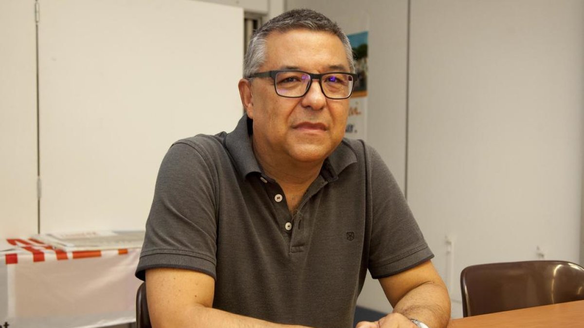 Pascual, en roda de premsa ahir.