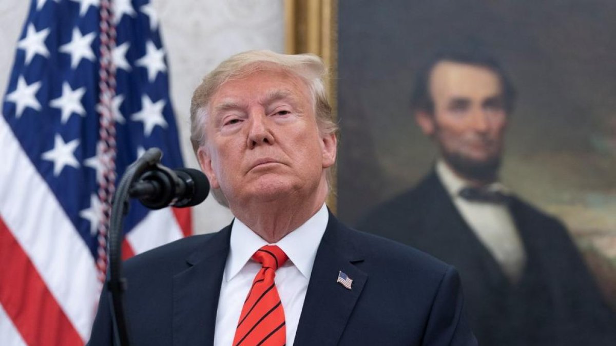 El presidente de EEUU, Donald Trump, opta a un segundo mandato.