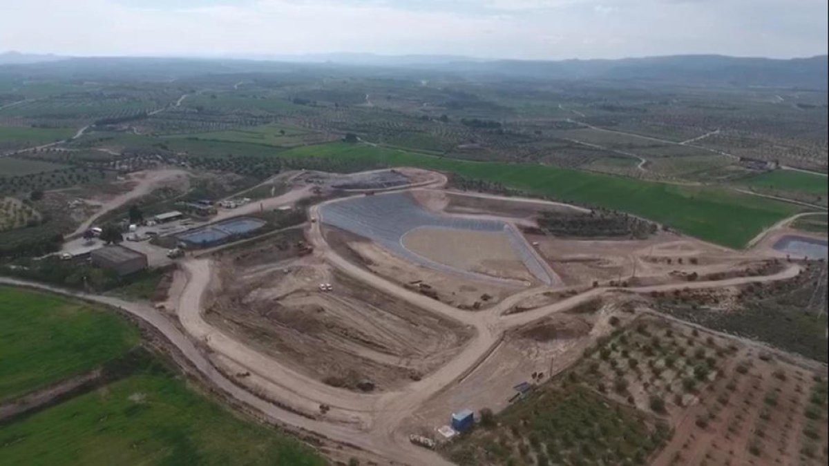 Les instal·lacions del nou abocador de les Borges.