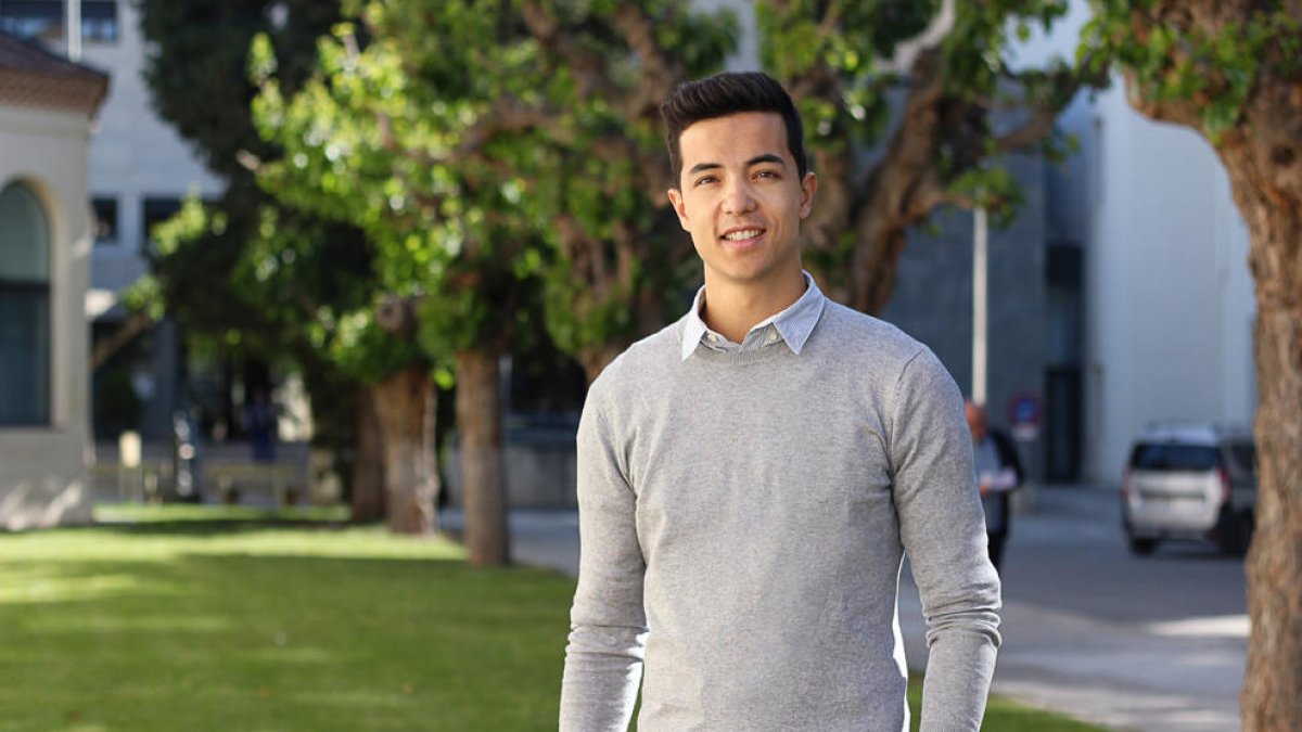 Francesc Alamon, un dels millors de la UdL al MIR.