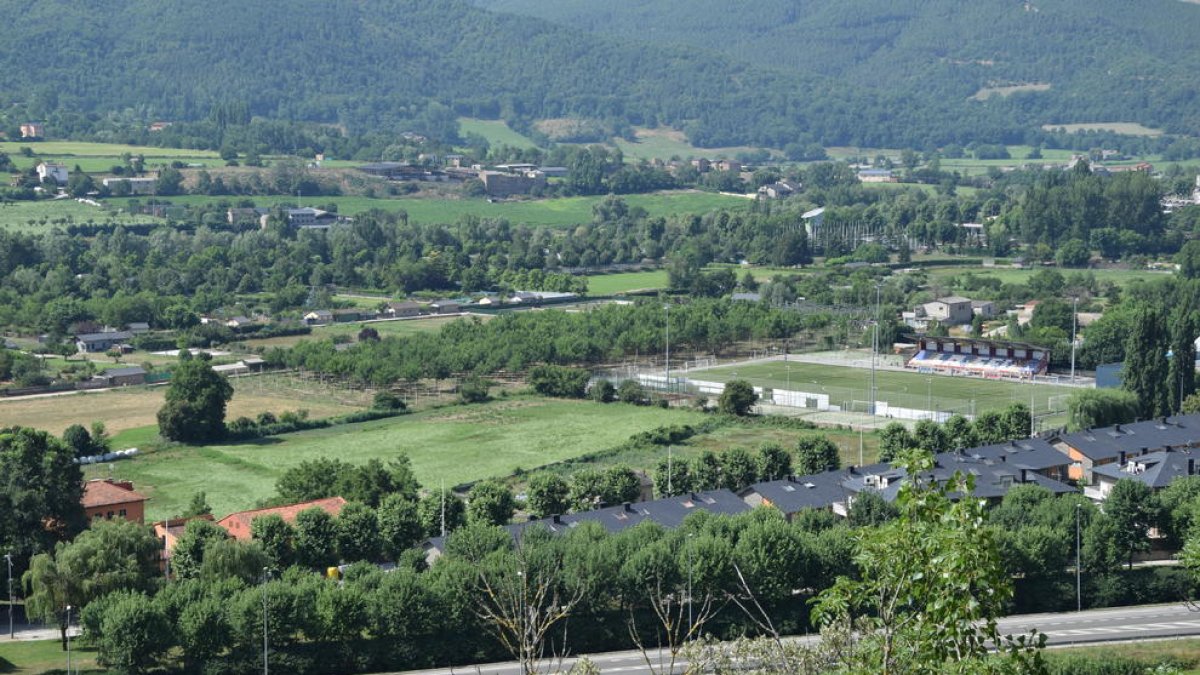 El plan aprobado por la CHE veta varias zonas urbanizables de la capital del Alt Urgell.