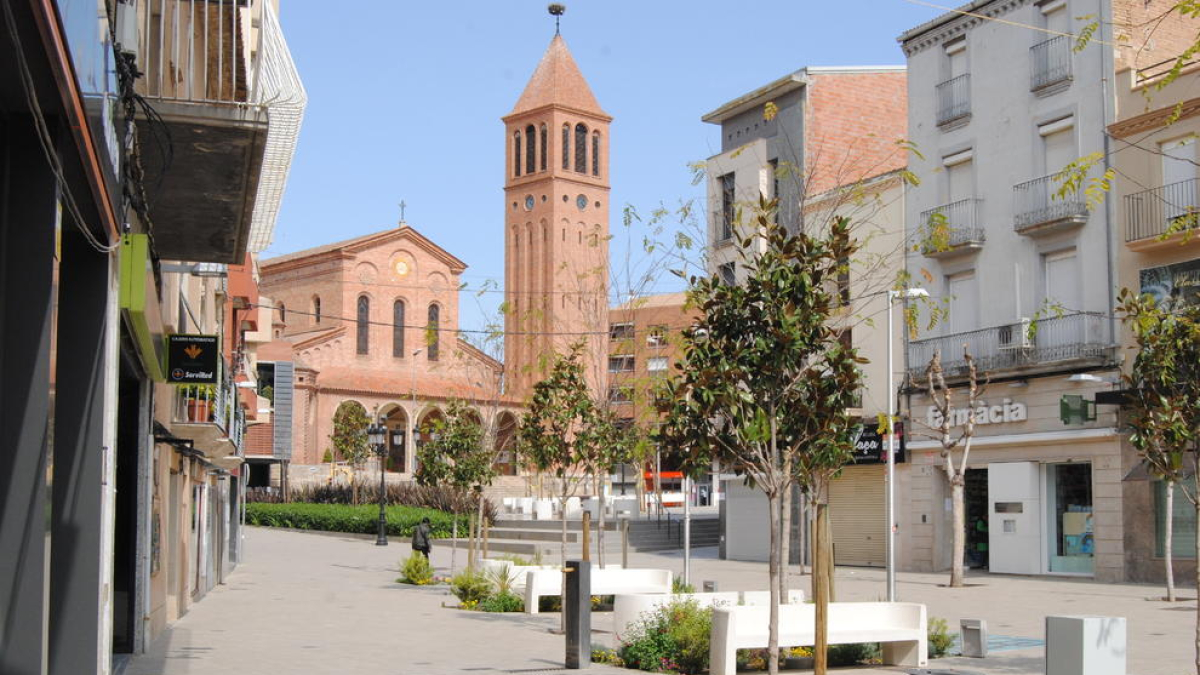 L’home va ser detingut a la plaça Manuel Bertrand de Mollerussa.
