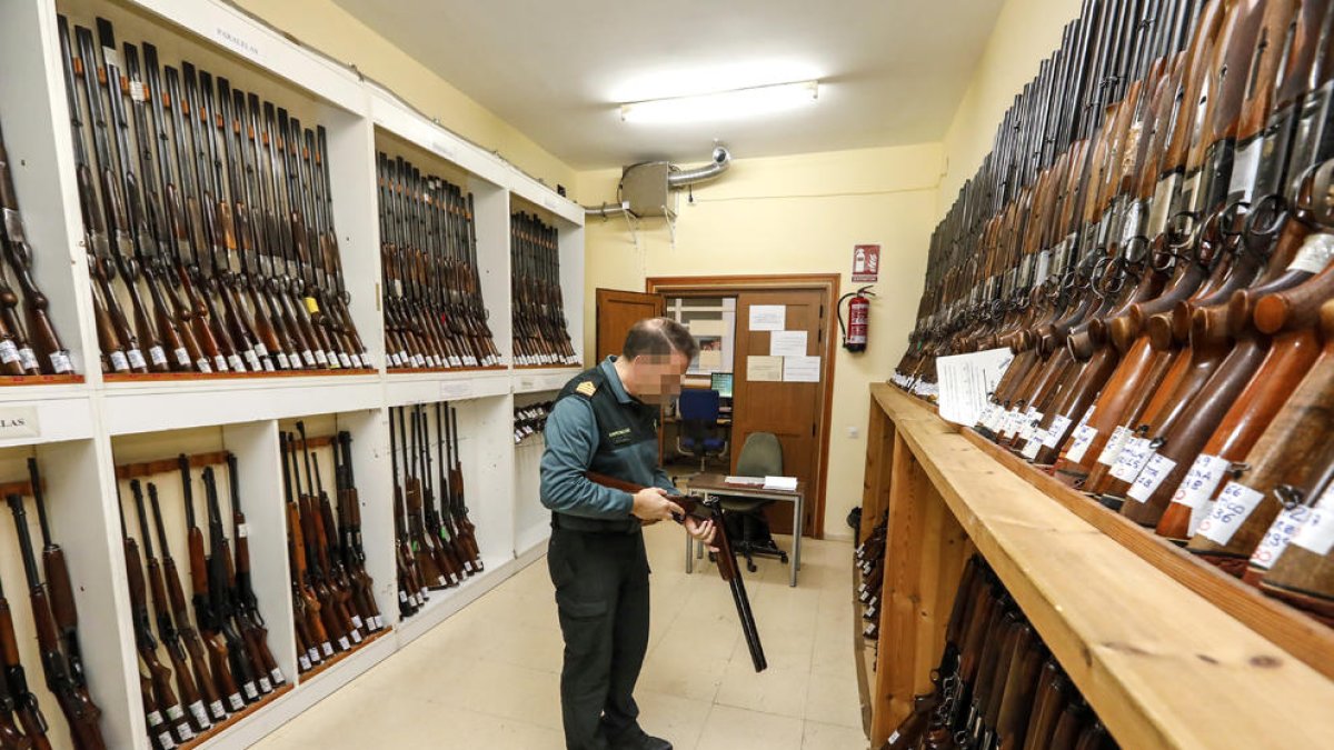 Les armes estan exposades durant tota aquesta setmana.