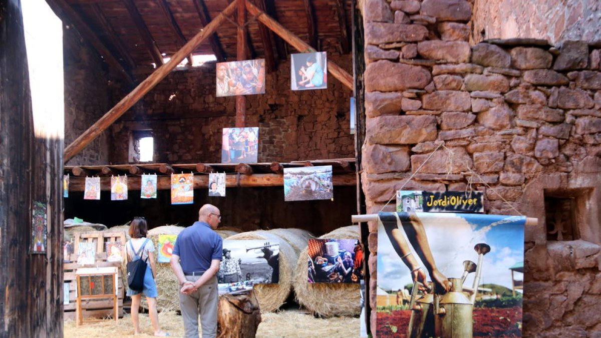 Una de las eras del municipio durante la pasada edición del festival Siartb.