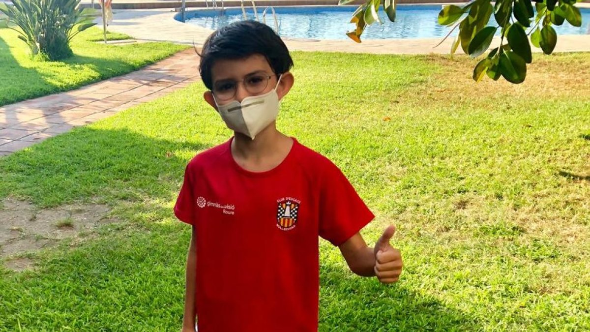 Oriol Roure, del Mollerussa, acabó el 41 en el Estatal sub-10.