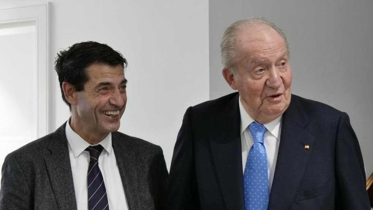 El rey emérito Juan Carlos.