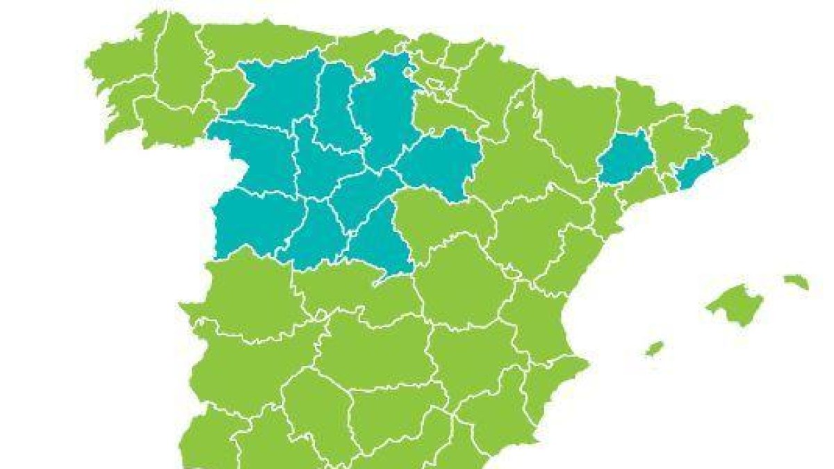 El setanta per cent d'Espanya, 32 milions d'habitants, estarà dilluns vinent a la fase 2