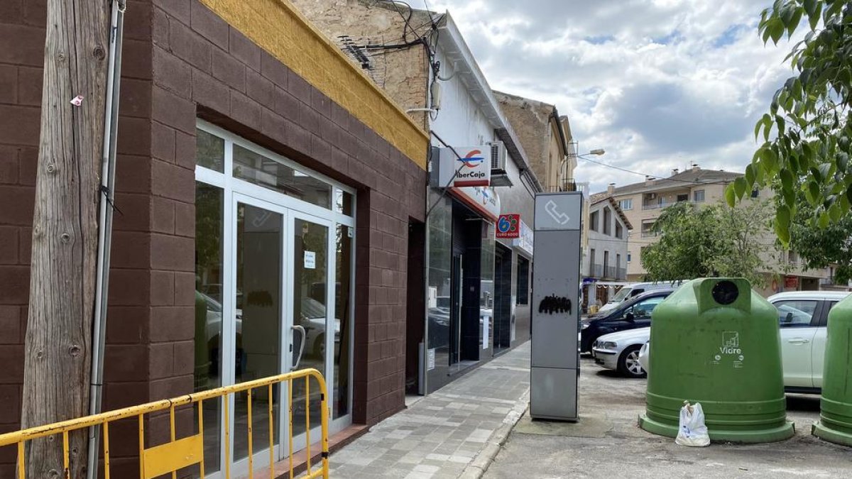 Imagen de la plaza de la Creu de Torà.