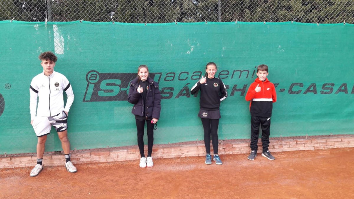 Èxit del CT Lleida al Torneig de Nadal de Sánchez Casal