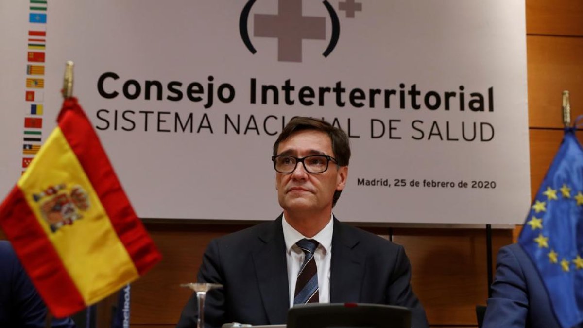 El ministro de Sanidad, Salvador Illa.