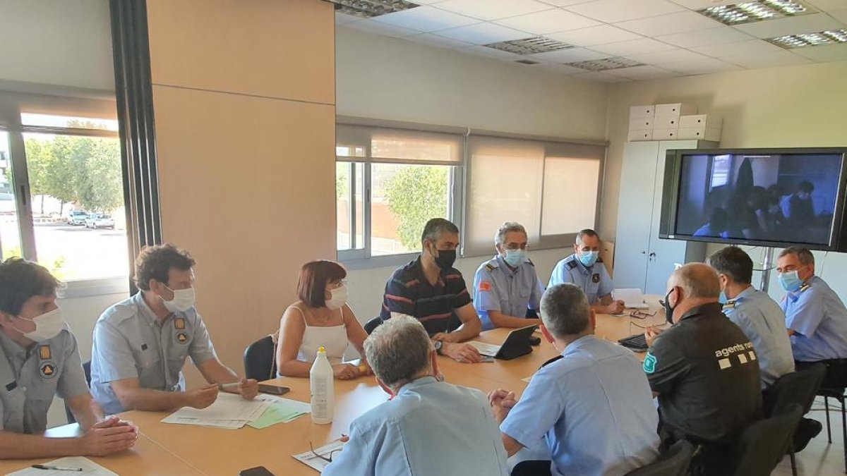 Ahir va tenir lloc la primera reunió de coordinació de la campanya forestal a Lleida.