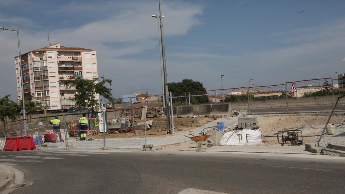 Avanzan las obras para un nuevo acceso entre Cappont y Copa d'Or