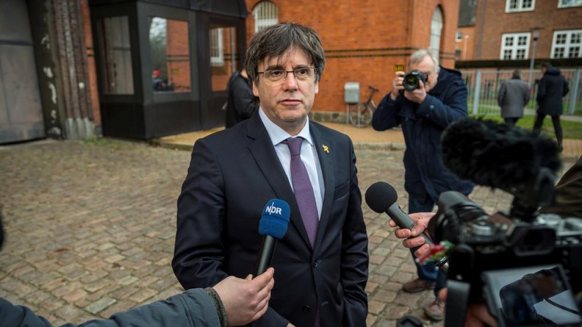 El expresidente de la Generalitat, Carles Puigdemont.