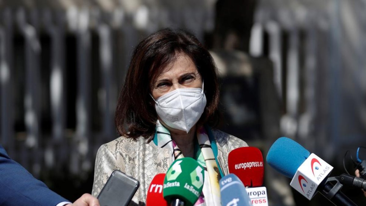 La ministra de Defensa, Margarita Robles.